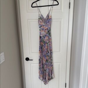 Astr Multicolor Floral Maxi Dress